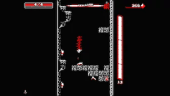 Screenshot von Downwell