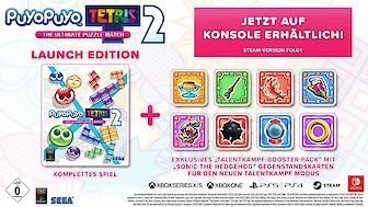 Puzzle-Crossover Puyo Puyo™ Tetris® 2 ist jetzt erhätlich