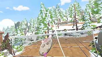 Screenshot von Badminton Time! VR