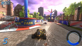 Screenshot von Ed & Edda: GRAND PRIX – Racing Champions