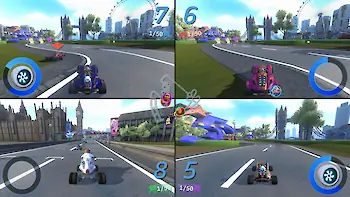Screenshot von Ed & Edda: GRAND PRIX – Racing Champions