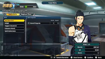 Screenshot von Super Robot Wars Y