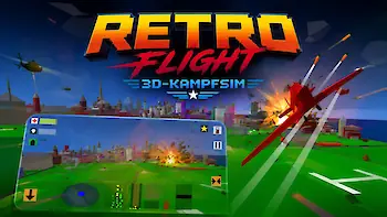 Titelbild von Retro Flight: 3D-Kampfsim (Apple Vision Pro) (PC)