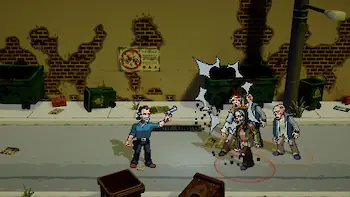 Screenshot von The Walking Dead: Streets of Survival