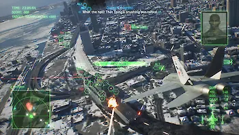 Screenshot von ACE COMBAT 8: WINGS OF THEVE