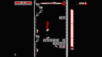 Screenshot von Downwell