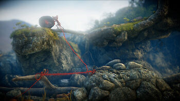 Screenshot von Unravel