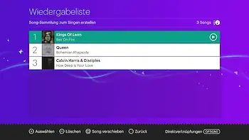 Screenshot von SingStar Celebration