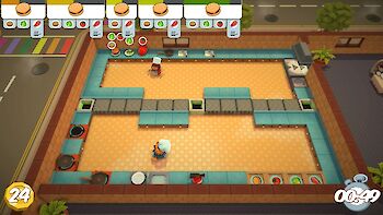 Screenshot von Overcooked