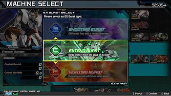 Screenshot von Mobile Suit Gundam Extreme Vs. Maxiboost On