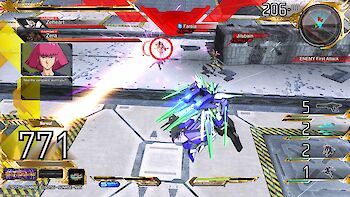 Screenshot von Mobile Suit Gundam Extreme Vs. Maxiboost On