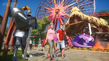 Screenshot von Planet Coaster