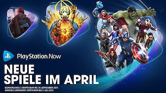 Marvel's Avengers, Borderlands 3 und The Long Dark sind die PS Now Spiele im April 2021
