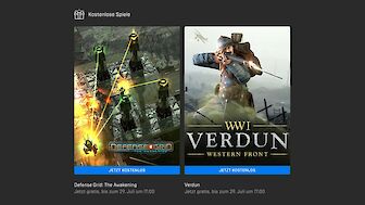 Defense Grid: The Awakening und Verdun kostenlos im Epic Games Store