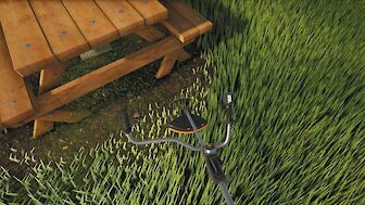 Lawn Mowing Simulator Ancient Britain DLC und Rasentrimmer Update für PC veröffentlicht