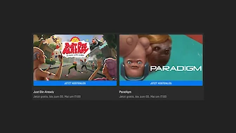 Just Die Already und Paradigm sind noch knapp 1 Stunde kostenlos
