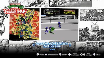 Screenshot von Teenage Mutant Ninja Turtles: The Cowabunga Collection