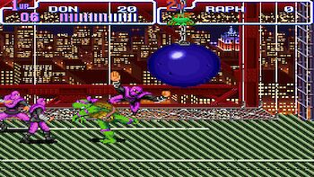 Screenshot von Teenage Mutant Ninja Turtles: The Cowabunga Collection