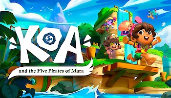 Titelbild von Koa and the Five Pirates of Mara (PC, PlayStation 4, PlayStation 5, Nintendo Switch, Xbox One, Xbox Series X|S)