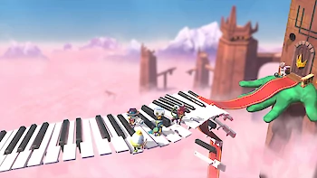Screenshot von Super Crazy Rhythm Castle