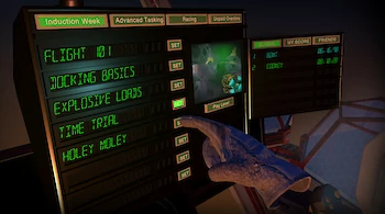 Screenshot von Space Docker VR