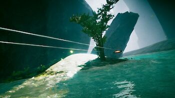 Screenshot von Exo One