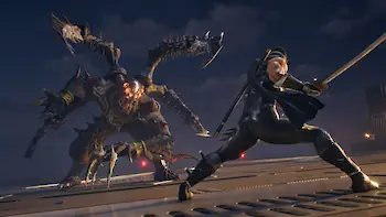 Screenshot von NINJA GAIDEN 2 Black