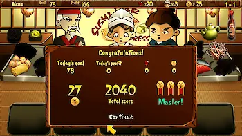 Screenshot von Sushi Bar Express